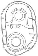 PEUGEOT 031846 Timing Cover